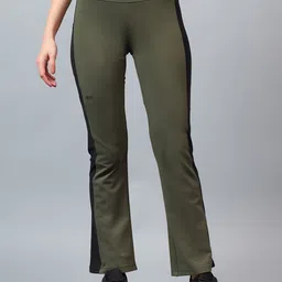 DIDA Women Ankle-Length Flared Gym Tights-image-22