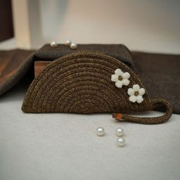 AURKA Floral Textured Purse Clutch-image-14