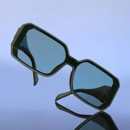 French Accent Men Rectangle Sunglasses with Polarised Lens SS2025_HSSG2822-image-12