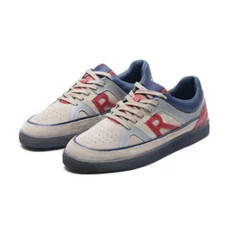RARE RABBIT Vale Primary Men Beige Leather Sneakers-picture-42