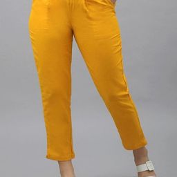 SVKETAIL Women Comfort Regular Fit Mid-Rise Trouser-image-101