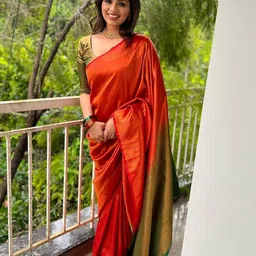 bigben textile Woven Design Zari Banarasi Saree-picture-19