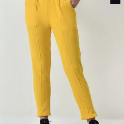 BAESD Women Solid High-Rise Trousers Pack of 2-image-35