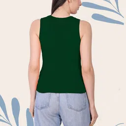 SSTAIR Women Ribbed Cut Out Sleeveless Top-picture-47