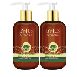 Lotus Organics+ Set Of 2 Dandruff Control Shampoo-300ml Each image 1
