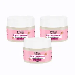 Globus naturals  Rice Ceramide Set Of 3 Revival Face Cream -50g each-27