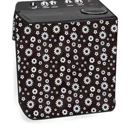 The Furnishing Tree Green PVC Washing Machine Covers-image-80