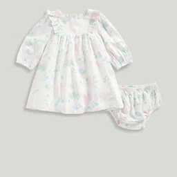 mothercare Floral Print Fit & Flare Dress-picture-22
