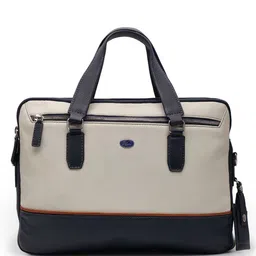 PERF Unisex Colourblocked Leather Laptop Sleeve-56