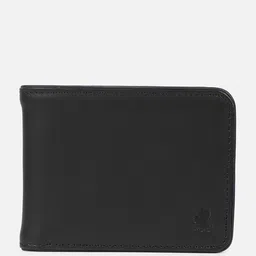Peter England Men Textured Genuine Leather Two Fold Wallet-picture-5