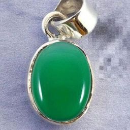 GenZcomplex Adults Unisex Silver-Plated Oval Pendants-23