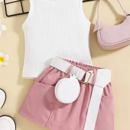 LULU & SKY Girls Top with Skirt-image-84