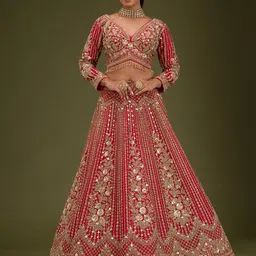 Koskii Embellished Sequinned Ready to Wear Lehenga & Blouse With Dupatta-56