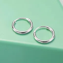 Crazy Fashion Stainless Steel Circular Hoop Earrings-45