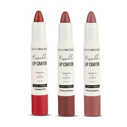 Hilary Rhoda Set Of 3 Kissable Candy Combo Retractable Lip Crayon- 3.5g Each 10- 08- 04-15