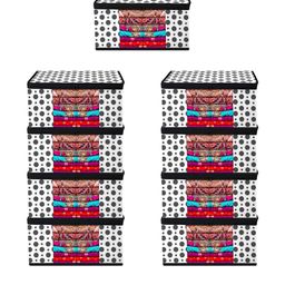 AMAK INC Black Fabric Multi-Utility Wardrobe Organisers-picture-12