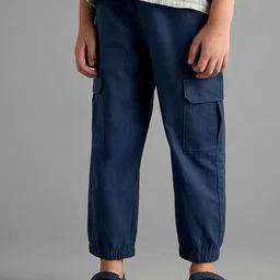 max Boys Regular Fit Mid-Rise Cotton Trouser-image-21