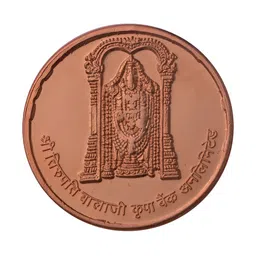 Pray Everyday 7-Pcs Tirupati Balaji Copper Coins-image-85