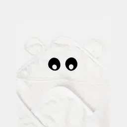BLOSSOM White & Black 1 Printed Cotton 380 GSM Bath Towel-image-50