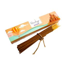 Nirmalaya Brown 40 Pieces Wooden Bel Patra Incense Sticks-image-72