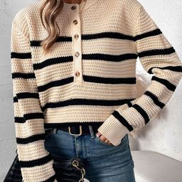 StyleCast x Revolte Women Cable Knit Pullover-image-11