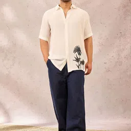 Masaba Men Relaxed Opaque Printed Casual Shirt-image-62