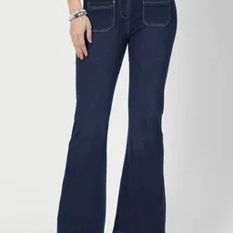 Westwood Women Jean Fit Flared High-Rise Stretchable Jeans-picture-22