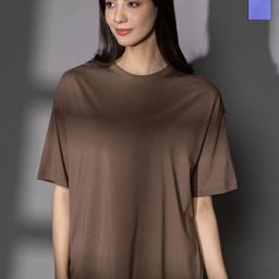TITTLI Pack Of 2 Drop-Shoulder Sleeves Cotton Oversized T-shirt-image-57