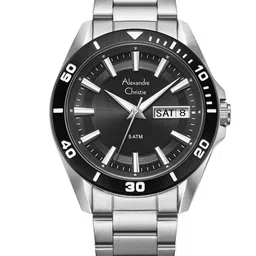 Alexandre Christie Men Dial & Stainless Steel Bracelet Style Straps Analogue Watch 6512MEBTBBA-picture-19
