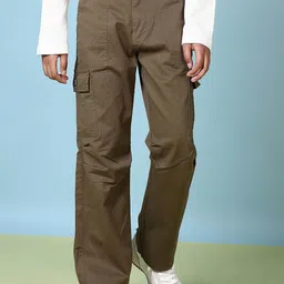 V-Mart Boys Cotton Cargos Trousers-image-46