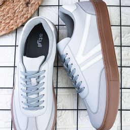 Styli Men Striped Sneakers-21