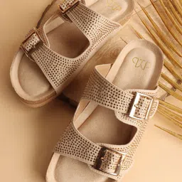 THE WHITE POLE Women Striped One Toe Flats with Bows-image-59