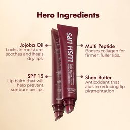 Conscious Chemist Set of 2 Multi Peptide & Shea Butter Infused Lip Balm - 15 g each image 3