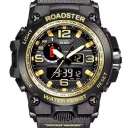 The Roadster Lifestyle Co Men Analogue & Digital Watches RDSTR-1545D-GOLD-image-84