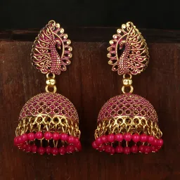 Anouk Contemporary Jhumkas Earrings-image-67
