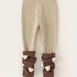 LULU & SKY Infant Girls Striped Ankle Length Leggings-image-88