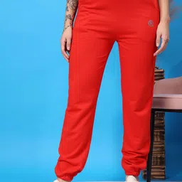 TQH Women Cotton Mid-Rise Joggers-picture-18