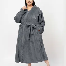 KLOTTHE Bath Robe With Belt-29
