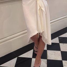 LULU & SKY Low-Rise Asymmetrical Midi Skirt-image-74
