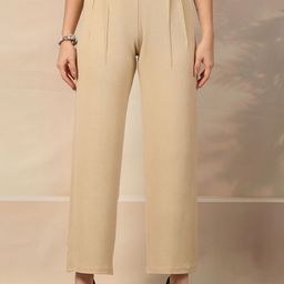 aayu Women Original Regular Fit High-Rise Trousers-image-79