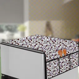 The Furnishing Tree Beige Plastic Refrigerator Cover-picture-35