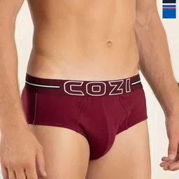 Lux Cozi Pack Of 3 Men Assorted Cotton Basic Briefs COZI_1124_LUXURY_AST_3PC-picture-17