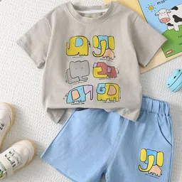 StyleCast x Revolte Boys Printed T-shirt with Shorts-image-80
