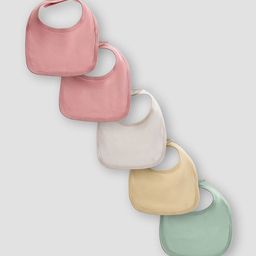 Juniors by Babyshop Infant Boys Pack Of 5 Cotton Bibs-picture-13
