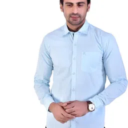 SQS Men Solid Casual Shirt-picture-23