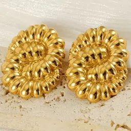 DIVASTRI Circular Studs Earrings-30