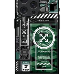 QRIOH Typography Printed iPhone 16 Pro Max Back Case Mobile Accessories-7