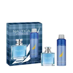 Nautica Men Set Of 2 Voyage Eau de Toilette - 50 ml & Deodorizing Body Spray - 170 ml-image-34