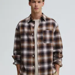 H&M Loose Fit Flannel Shirt-picture-17