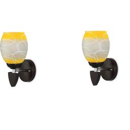 SOMIL Yellow Glass Cylinder Wall Lamps-image-25